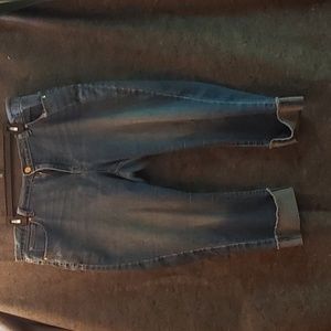 Jennifer Lopez Cropped Jeans